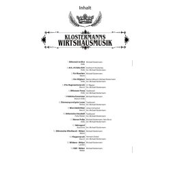 Klostermanns Wirtshausmusik : Kleine Besetzung ganz gro&szlig;!